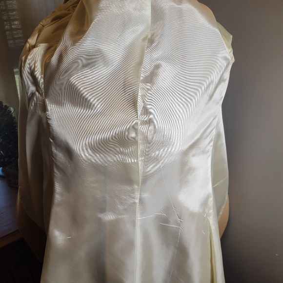 VINTAGE 60'S GO-GO BROWN AND CREAM MINI DRESS AND JACKET - Picture 9 of 10